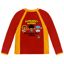 Load image into Gallery viewer, McNugget Buddies Paneled Longsleeve (Red)
