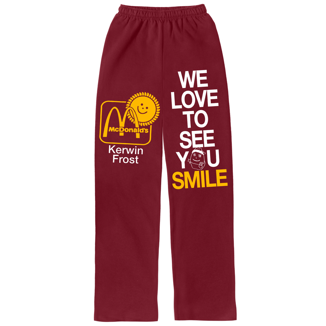 We Love to See You Smile Wide Leg Sweatpants